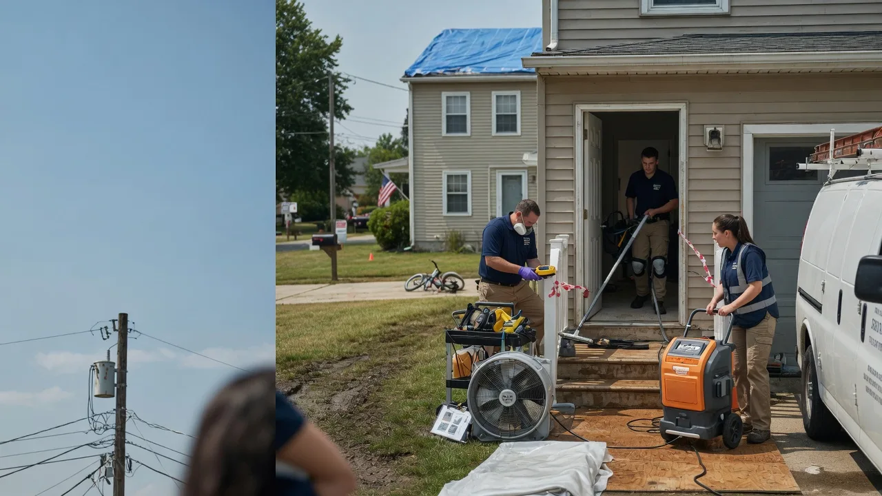 Water Damage Repair in Prince Frederick, MD near me